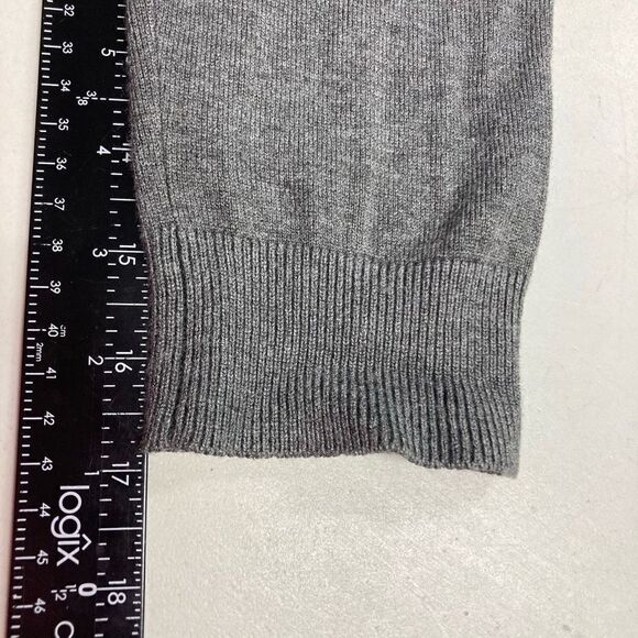 KENNETH COLE Sweater Shrug Cardigan Gray Size Large Long Sleeve - Picture 5 of 8